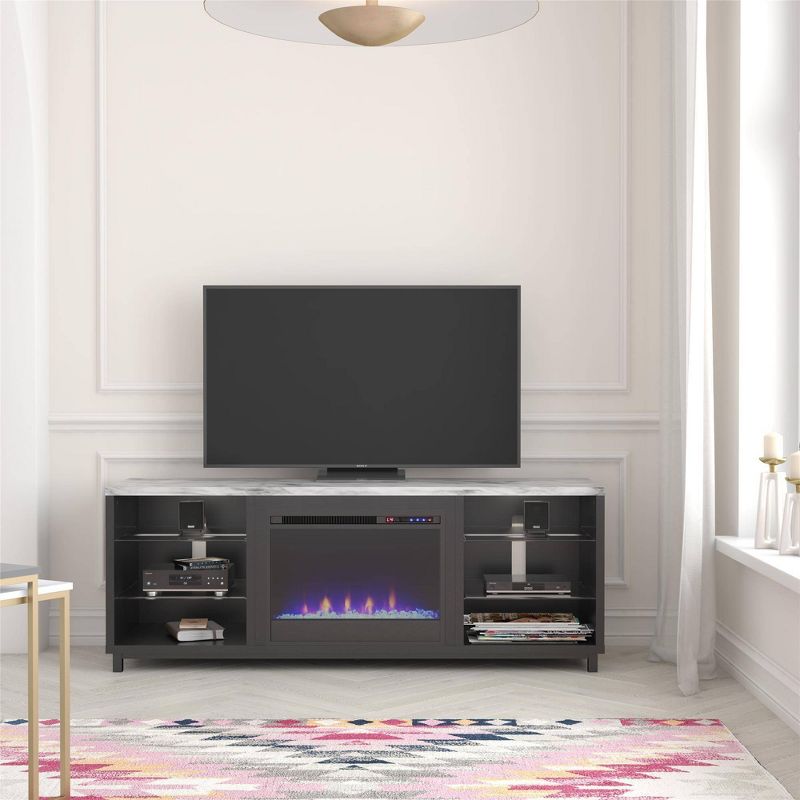 Westchester Fireplace TV Stand for TVs up to 65" - CosmoLiving by Cosmopolitan, 3 of 10