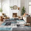 World Rug Gallery Contemporary Abstract Boxes Area Rug - 2 of 4