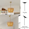 KAISITE Handwoven Rope Pendant Light for Dining Room - 2 of 4