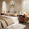 Modern Bedroom Nightstand With 2 Drawers, Wooden Sofa Side Table with Storage, Accent Bedside Table for Small Space, Narrow End Table - 3 of 4