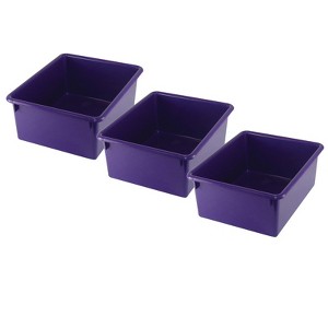 Romanoff Stowaway 5" Letter Box no Lid, Purple, Pack of 3 - 1 of 1