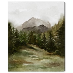 Art Remedy April Woodland Landscape Wall Art Unframed - 1 of 4