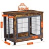 Kumasinova 39"/32“ Medium/Large Dog Crate Furniture with Dual Doors,Dog Kennel Indoor with Lift Top,Dog Cage End Table for Medium/Large Dogs - 2 of 4