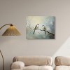 Art Remedy Two birds and a blossom branch II Rustic Chic Farmhouse Wall Art Unframed - 2 of 4