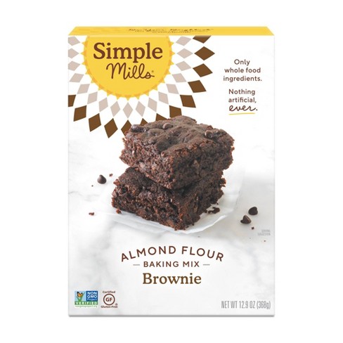 Simple Mills Gluten Free Brownie Almond Flour Baking Mix - 12.9oz - image 1 of 4