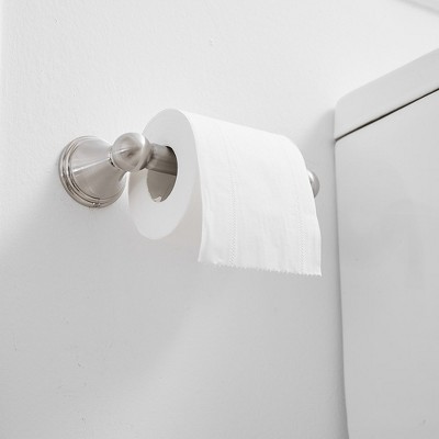 Nickel Wall Mounted Traditional Toilet Paper Holder