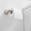 BWE Traditional Double Post Spring Wall Mounted Towel Bar Toilet Paper Holder - 3 of 4
