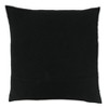 20"x20" Oversize Embroidered Maze Design Square Throw Pillow Cover Black - Saro Lifestyle: Cotton, Zippered, Decorative - 2 of 3