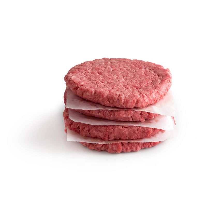 All Natural 85/15 Ground Round Patties - 4pk/1lb - Good &#38; Gather&#8482;, 3 of 5