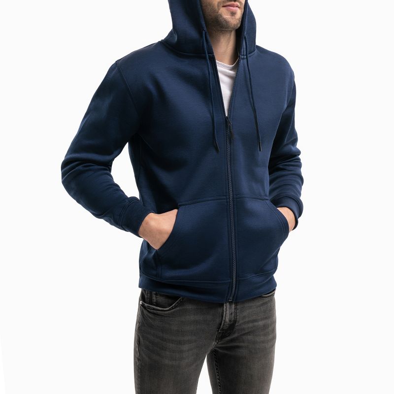 Men’s Full Zip Hooded Sweatshirt by Mio Marino., 6 of 7