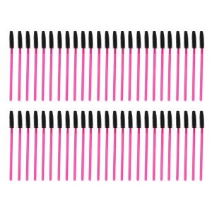 Unique Bargains Convenient Silicone Eyelash Brush 50 Pcs - 1 of 4