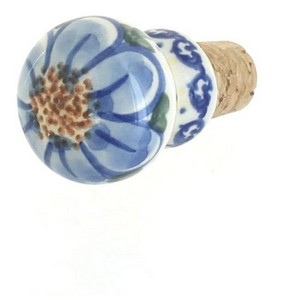 Blue Rose Polish Pottery 270 Vena Wine Cork - 1 of 1