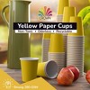 Crown Display 9 oz. Disposable Coffee Cups Paper Cups Hots Drinks/Cold Cups Durable Disposable Hot Tea Cup Disposable - 2 of 4