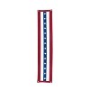 Plow & Hearth American Flag Pillar Bunting, Spirited Design and Classic Colors, Embroidered, Easy To Display, Show American Pride, 69"L x 15"W - 2 of 2
