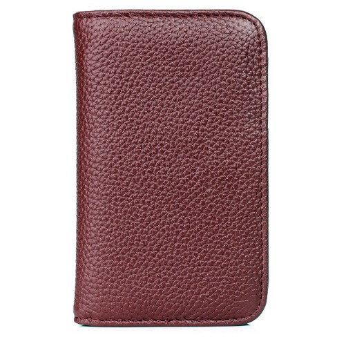 Buxton Women's Leather Thin Card Case Wallet : Target