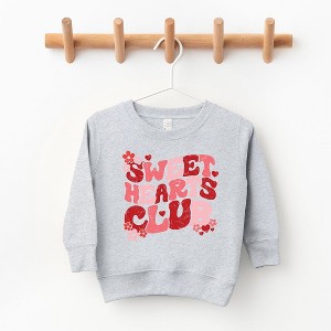 The Juniper Shop Sweethearts Club Toddler Graphic Sweatshirt - 1 of 2