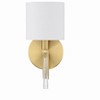 Craftmade Lighting Fortuna 1 - Light Wall Light in  Satin Brass - 4 of 4