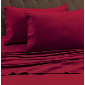 Flannel Solid Pillowcase - Tribeca Living - 1 of 2