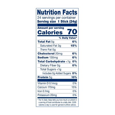 Crystal Farms Wisconsin String Cheese - 20oz/24ct