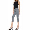 Women's LILIAN MID RISE CAPRIS - KanCan - 3 of 4