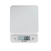 Taylor 3842 11lb Digital Glass Top Household Kitchen Scale, Universal,  Silver