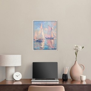Art Remedy Set Sail Sailing Wall Art Framed - 1 of 4