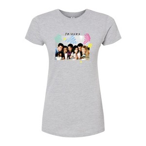 Women's - Friends - Retro Milshakes Fitted Graphic T-Shirt - 1 of 2
