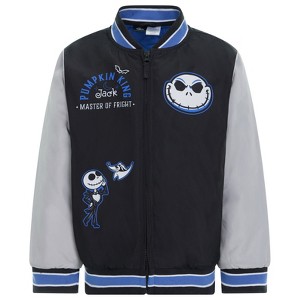 Disney Nightmare Before Christmas Varsity Bomber Jacket - 1 of 4