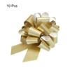 Unique Bargains Christmas Presents Bright Large Pull Bow Ribbons Glitter Gift Wrapping 10 Pcs - 3 of 4