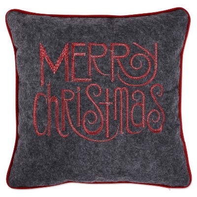 16.5x16.5 Indoor Christmas 'velvet Ornaments' Multi Square Throw Pillow  Cover - Pillow Perfect : Target