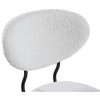 Meridian Furniture,Allure Boucle Fabric Dining Chair, Set of 2 - 4 of 4