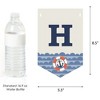 Big Dot of Happiness Ahoy - Nautical - Birthday Party Bunting Banner - Anchor Party Decorations - Happy Birthday - 3 of 4