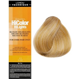 L'oreal Technique Excellence HiColor HiLights Blonde Highlights for Dark Hair Only - ASH BLONDE | Loreal Haircolor Dye Hair Color - 1 of 4