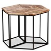 vidaXL Coffee Table Mango wood Solid mango wood, Iron Medium Modular - 2 of 4