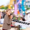 Costway 61 Key Digital Piano Recital MIDI Keyboard White Black - 2 of 4