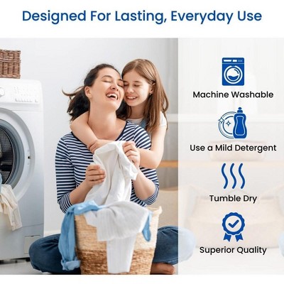 Guardmax White Waterproof Hypoallergenic Toddler Pillow Protector
