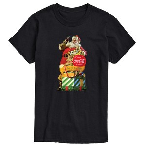 Men's - Coca Cola - Vintage Santa Gift for Thirst Short Sleeve Graphic T-Shirt - 1 of 4