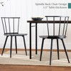 Best Choice Products 4-Piece Dining Kitchen Table Set w/ 2 Spindle-Back Chairs, Bench - 2 of 4