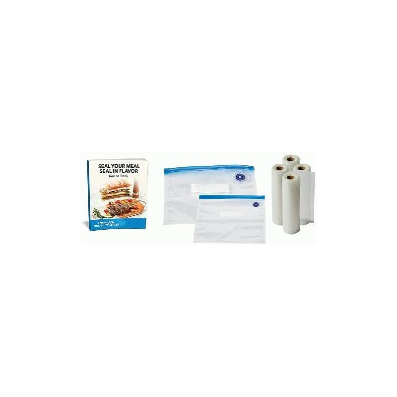 PowerXL Duo NutriSealer Food Vacuum Sealer Machine with Vacuum Seal Bags Refurbished, 2 of 8