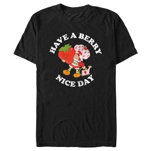 Men's Strawberry Shortcake Berry Nice Day Greeting T-Shirt - 1 of 4