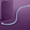 Ross-Simons 10.00 ct. t.w. Tanzanite Tennis Bracelet in Sterling Silver - 3 of 4