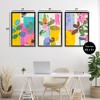 Stupell Industries Drifting Bloom Botanicals 3pc Floating Frame Art Set - 3 of 4