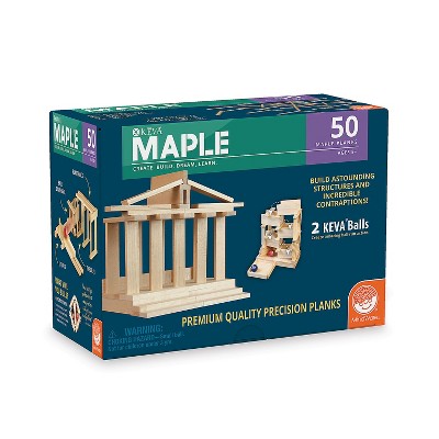 MindWare Keva Maple: 50 Plank Set - Building Toys