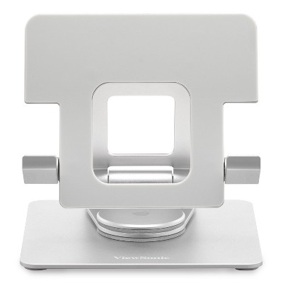 ViewSonic LCD-STND-001 Portable Monitor Stand with 360 Swivel, Tilt, and Height Adjustment for 2 Monitors up to 17 Inches Each