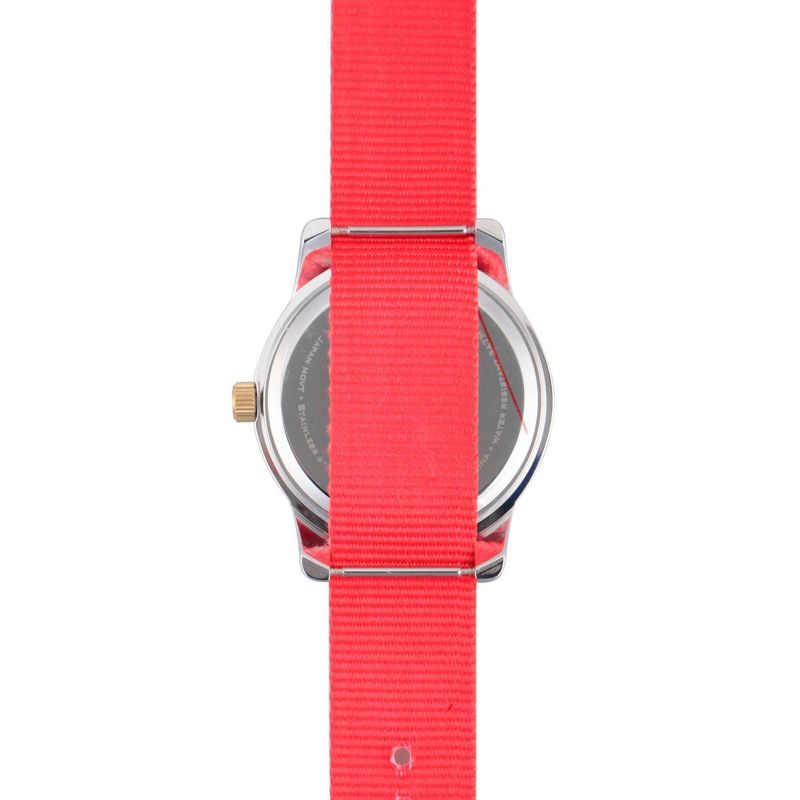 Women&#39;s Disney Minnie Mouse Two-Tone Alloy Watch - Red, 4 of 6
