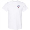 Mens Michelob Ultra Golf Scorecard White Colorway Front/Back Print T-Shirt - 3 of 4