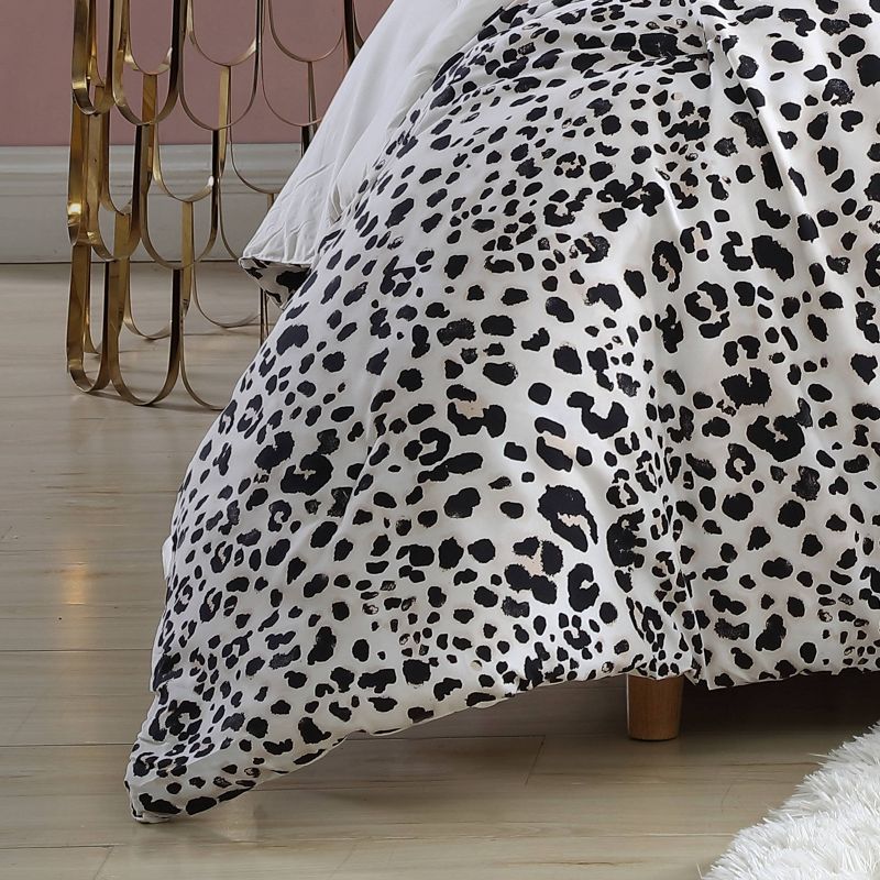 Twin Water Leopard Comforter &#38; Sham Set Natural Beige - Betseyville, 5 of 6