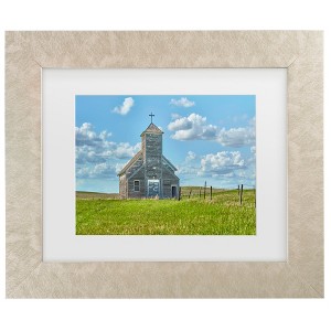 Trademark Fine Art - James McLoughlin Barn Scene V Matted Framed Art - 1 of 4
