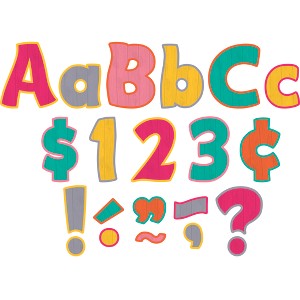 Teacher Created Resources® Tropical Punch Funtastic 4" Letters Combo Pack, 208 Pieces - 1 of 1