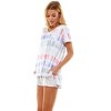 Emerson Road NYC Whisperluxe Rib V-Neck Top & Pocket Short - 2 of 3